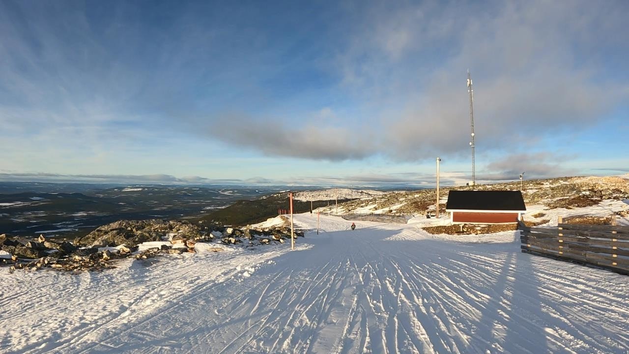 Skiing in Björnrike, Sweden 2025