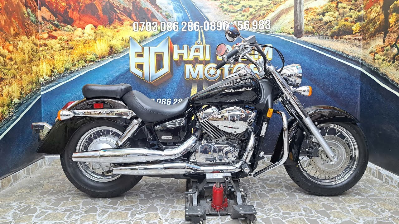 #HảiDiễmMotor Lên Sàn Honda Shadow Aero750 2009 Da Trăn HQCN Siêu Đẹp Keng Hiếm Lh Em Hải 0703086286