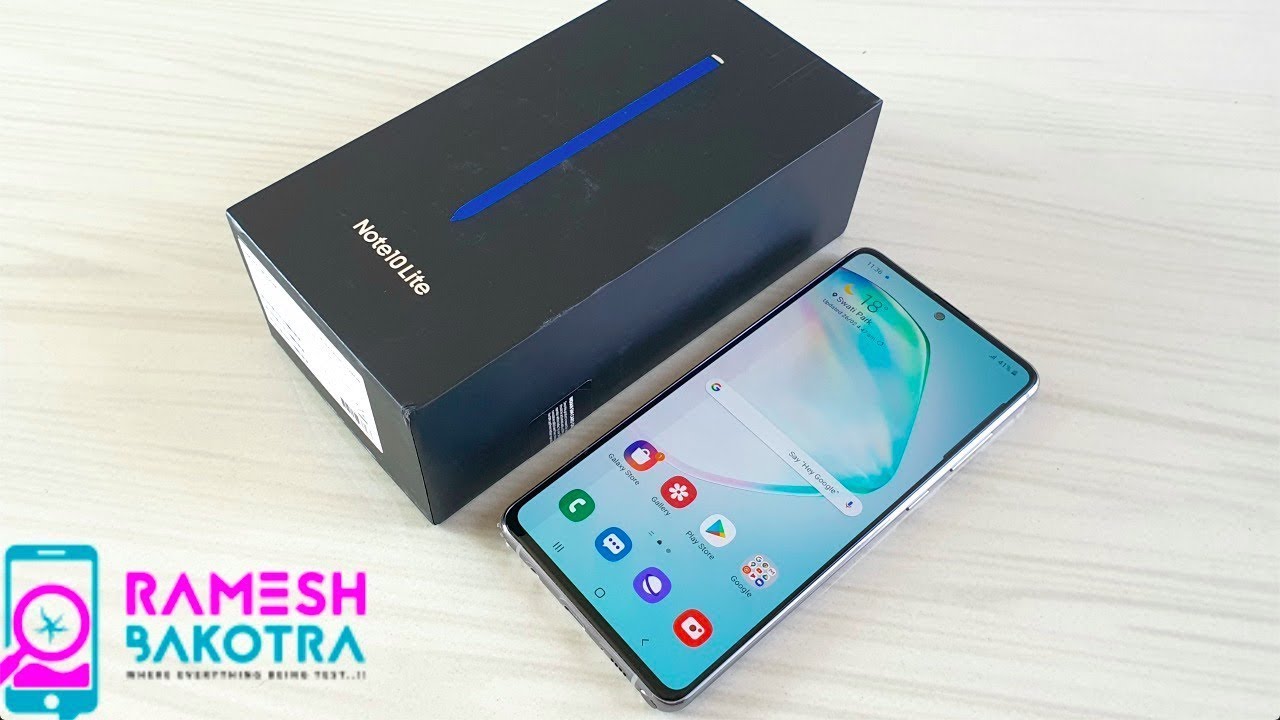 Samsung Galaxy Note 10 Lite Unboxing and Full Review