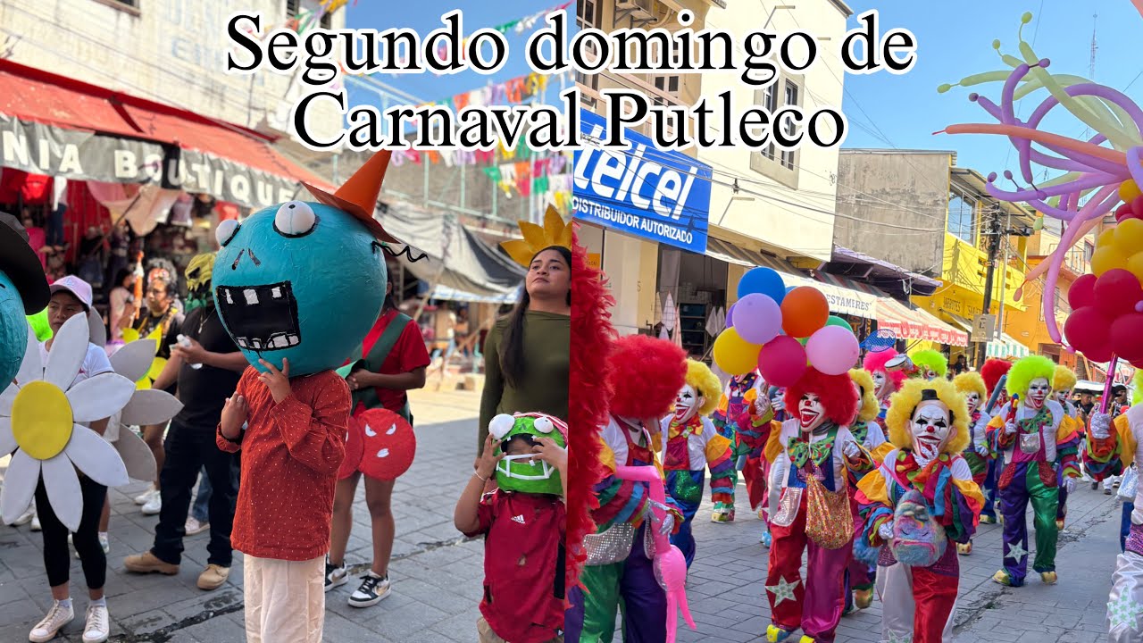 Carnaval Putleco 2026 desfile de Grupos Culturales 