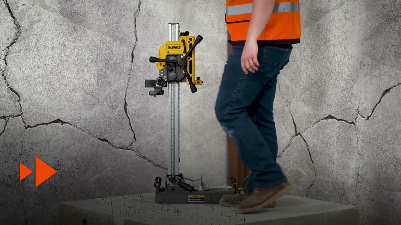 DEWALT POWERSHIFT&trade; Core Drill Stand Kit How to Video