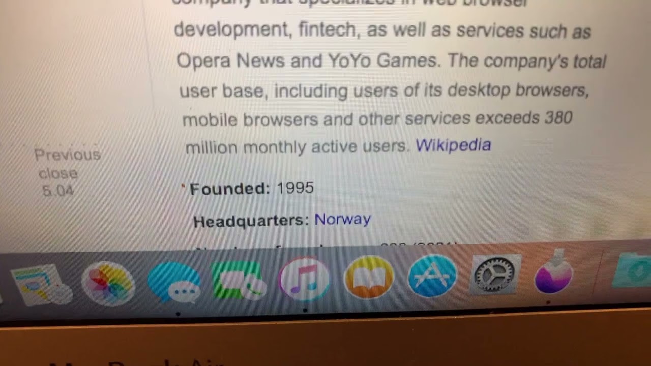 🔴 Opera Ltd OPRA Stock Information 🔴