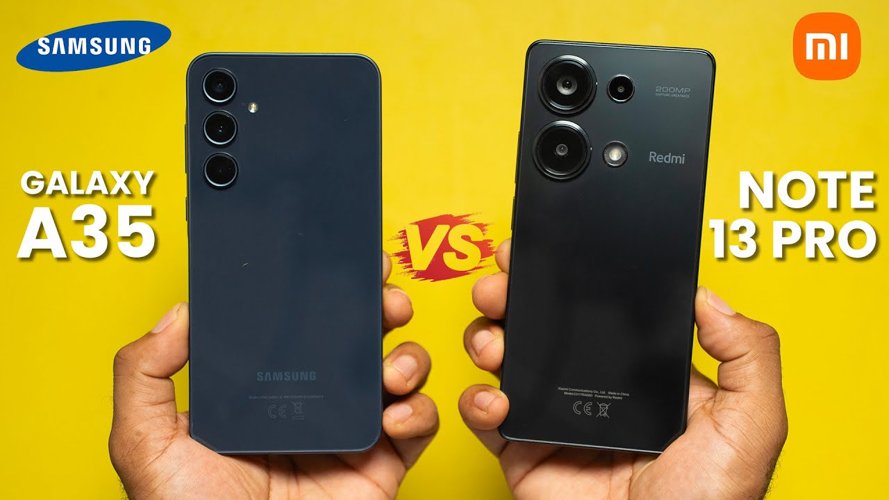 Samsung Galaxy A35 против Redmi Note 13 Pro 4G — что лучше?