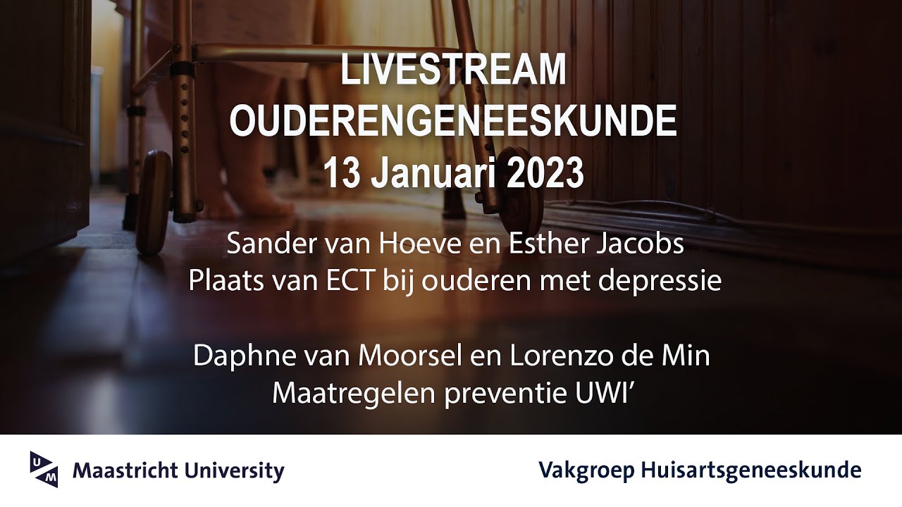 Ouderengeneeskunde referaat  13 01 2024