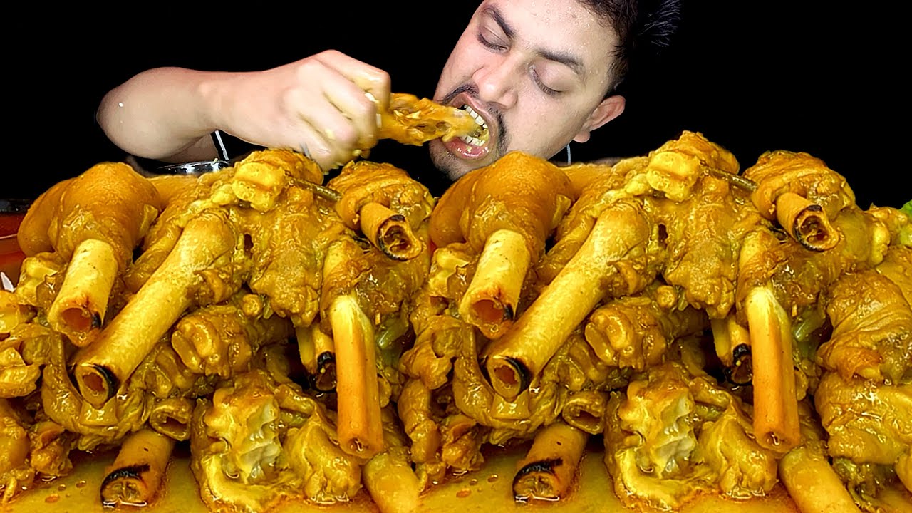 Mukbang & Mutton Nalli & Bone Marrow Curry with Rice, Eating | Mutton Nalli, ASMR  Big Bites