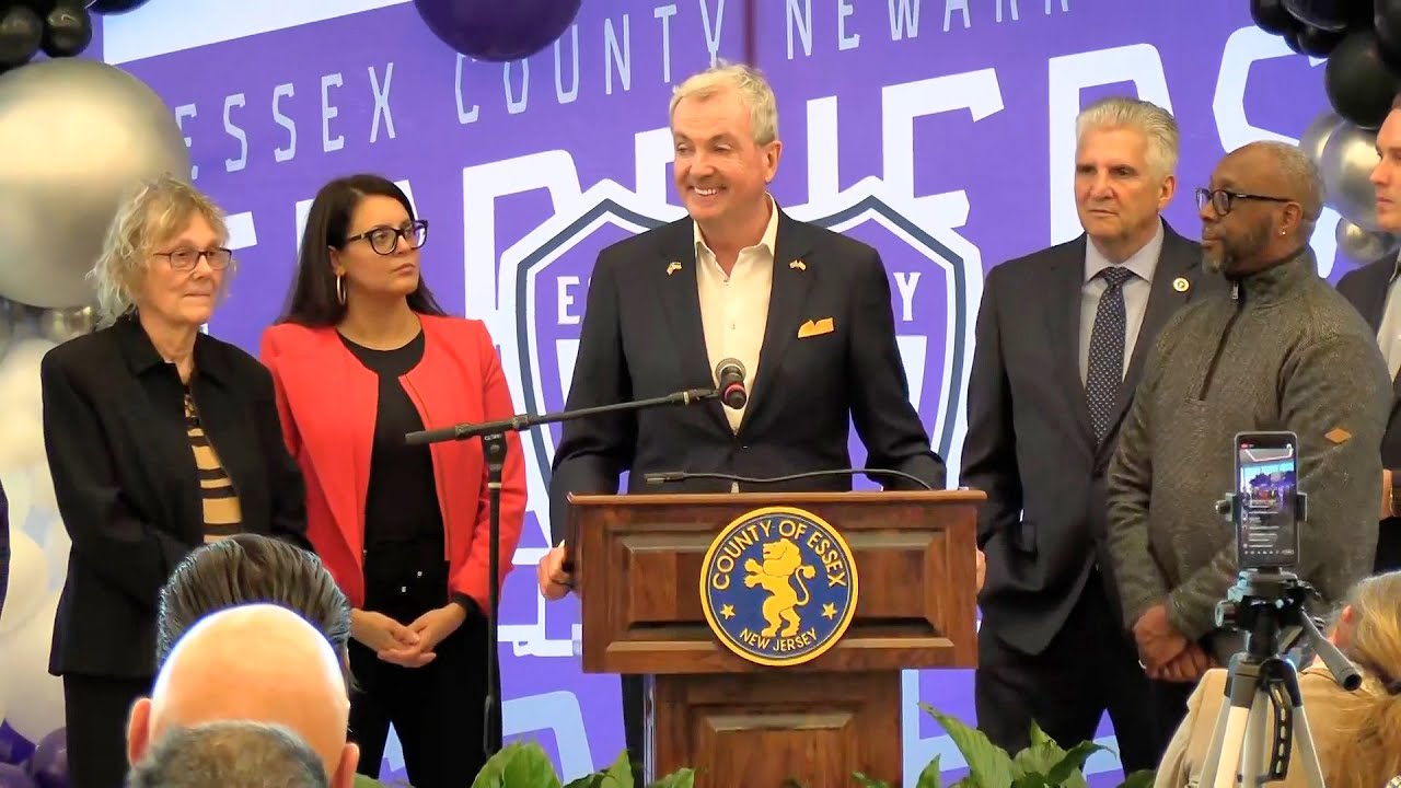 Governor Murphy Attends Ribbon Cutting Ceremony for the New Essex County Newark Tech High School