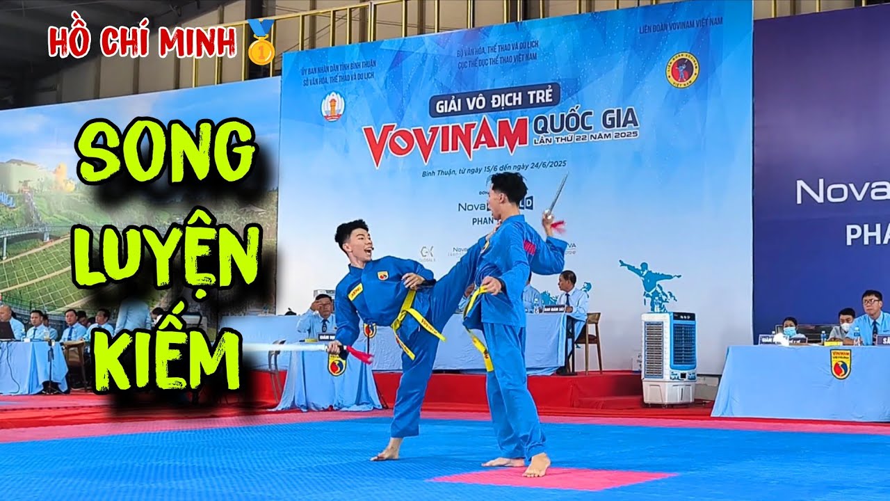 Song Luyện Kiếm Nam |🥇🥉🥈Các Tỉnh Nhóm 2 | Giải Vô Địch Trẻ Vovinam Quốc Gia 2025