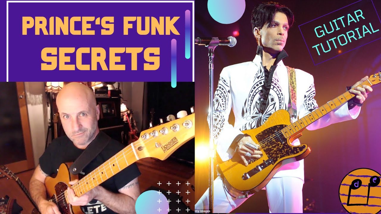 Prince. Funk Minimalist. Deconstructing & Looping 8 of his Funkiest Guitar Riffs. Tutorial. Tabs inc