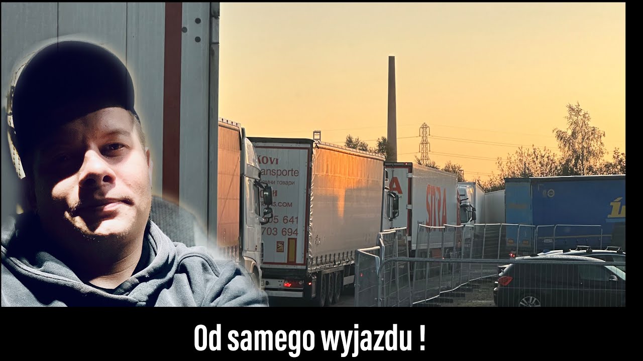 Miłe spotkanie ! - kolejny dzień i przeprawa na kontynent ! Tragedia parkingowa !