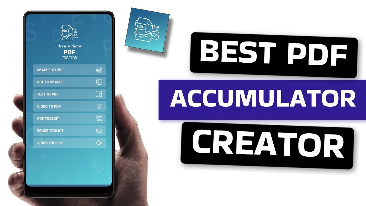 Best Accumulator PDF Creator App for Android