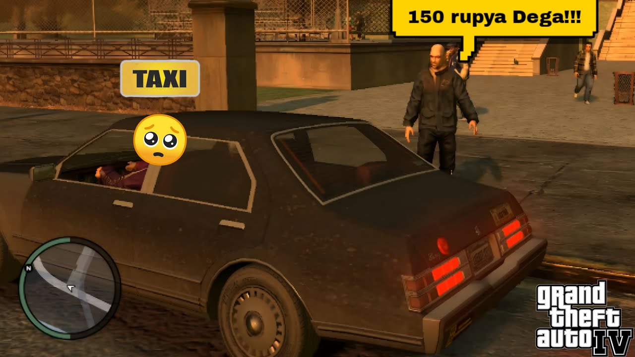STARTING TAXI BUSINESS 🚖 GTA 4  | GTA 4 Taxi Fares Mission | GTA 4 Gameplay in Hindi #gta4