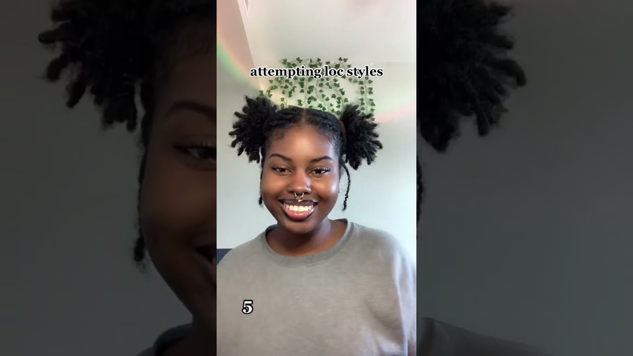 7 cute ways to style your short locs🥰