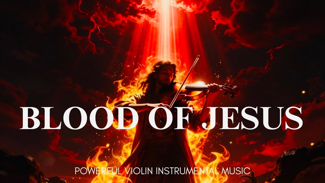 BLOOD OF JESUS / PROPHETIC WARFARE INSTRUMENTAL / WORSHIP MUSIC /INTENSE VIOLIN WORSHIP