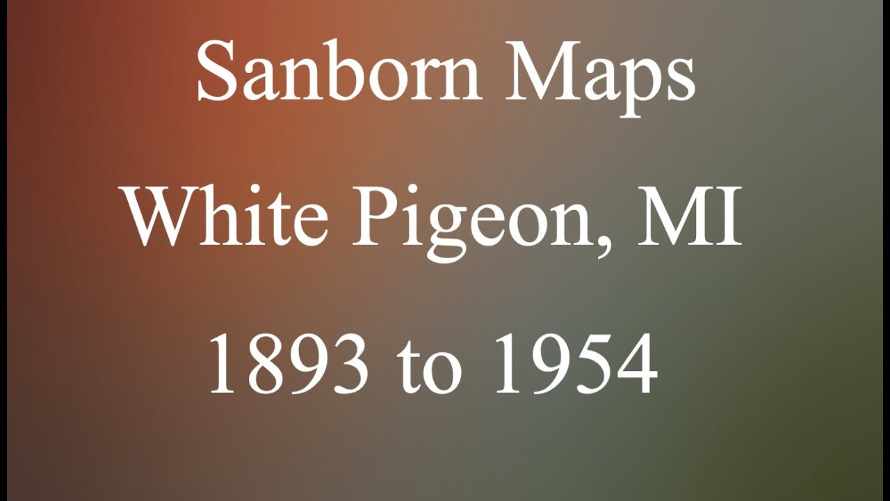 UHBBI Video Sanborn Maps