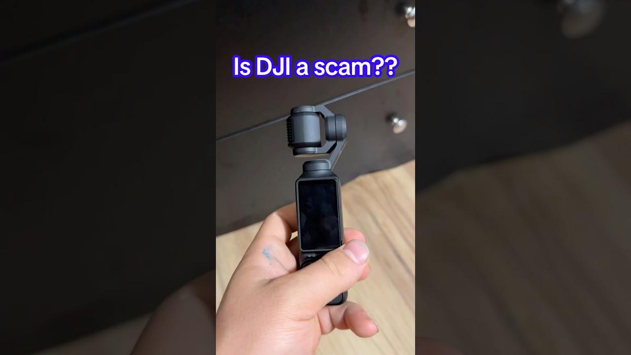 Is DJI a Scam?? Osmo Pocket 3 Screen issue