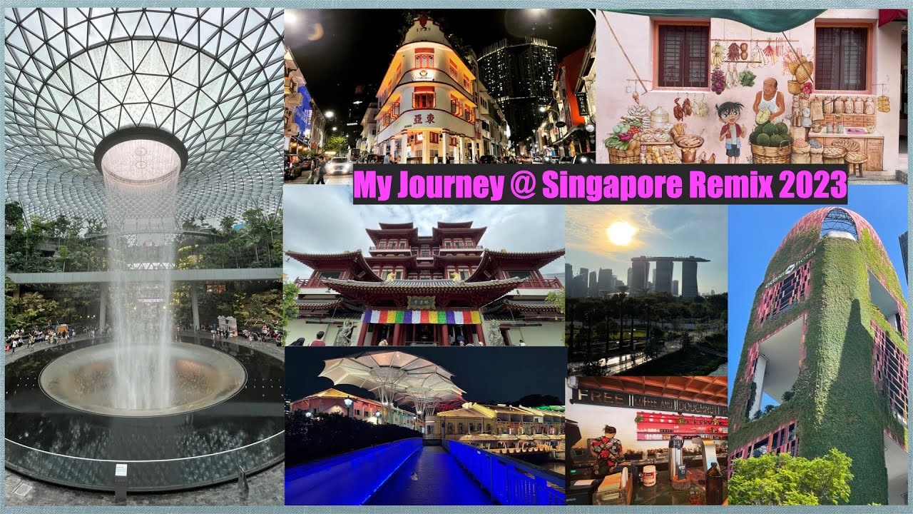 My Journey @ Singapore Remix 2023 - Where to explore in 8 days?
