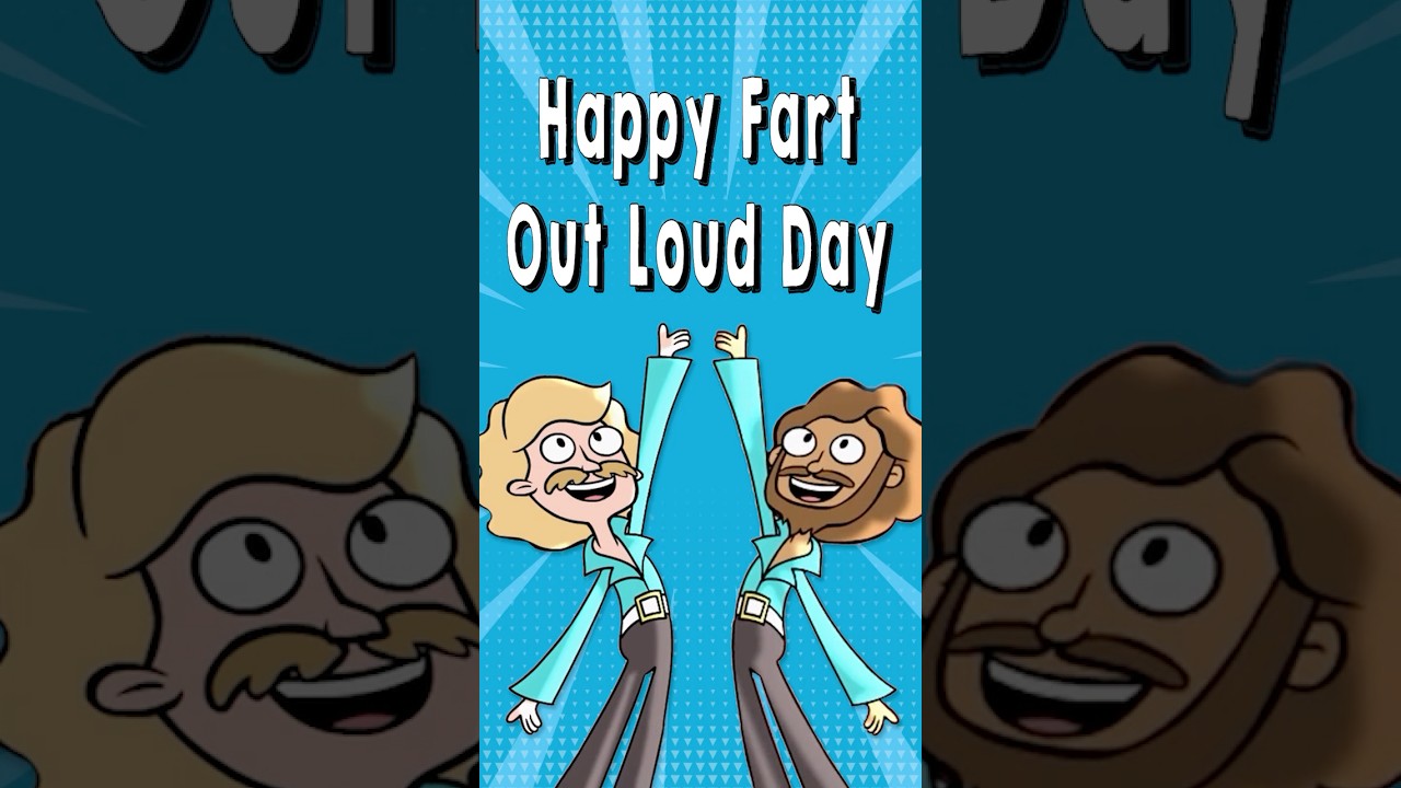 Happy #FartOutLoudDay! ⏰💨 #kidspodcast #kidsmusic #farthumor