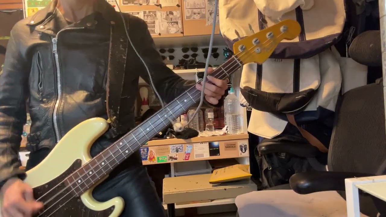 【ベース】シャロン / ROSSO【弾いてみた】Self covered by チバユウスケ with 内藤幸也、TOKIE、茂木欣一