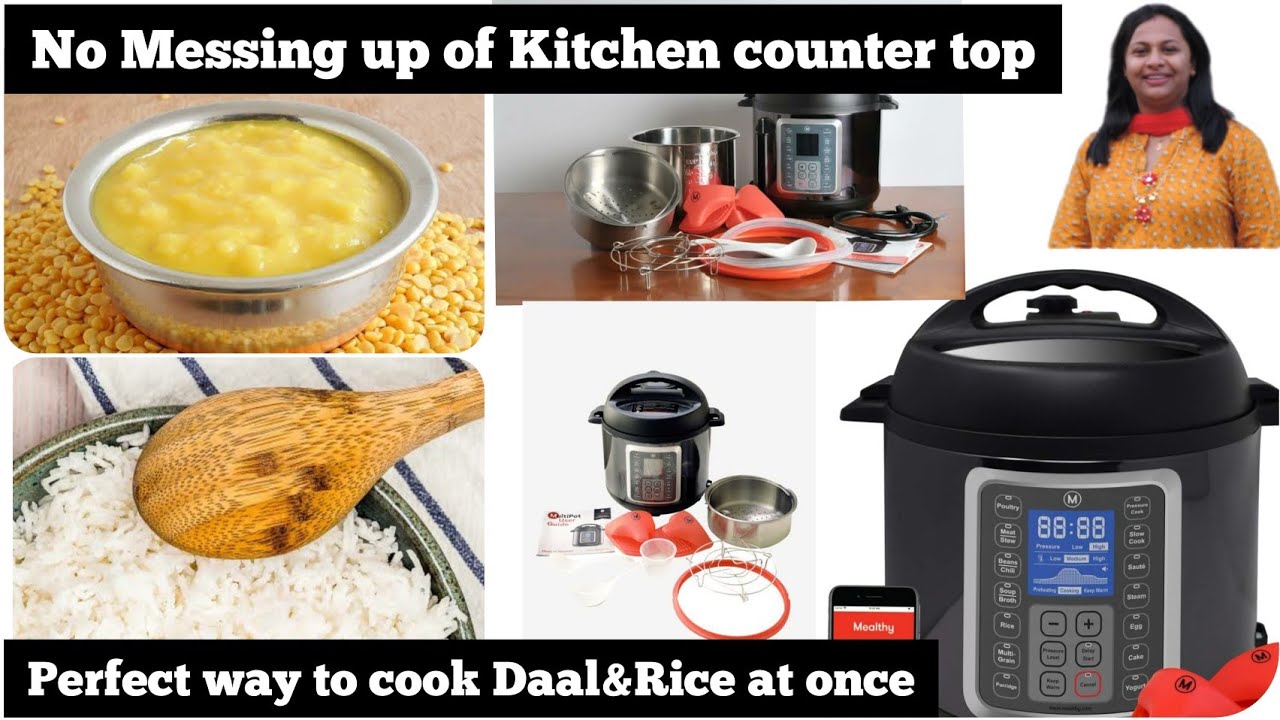 Mealthy Insta pot|How to cook perfect Rice&Daal in Mealthy Pot|How to use Mealthy|Insta pot cooking
