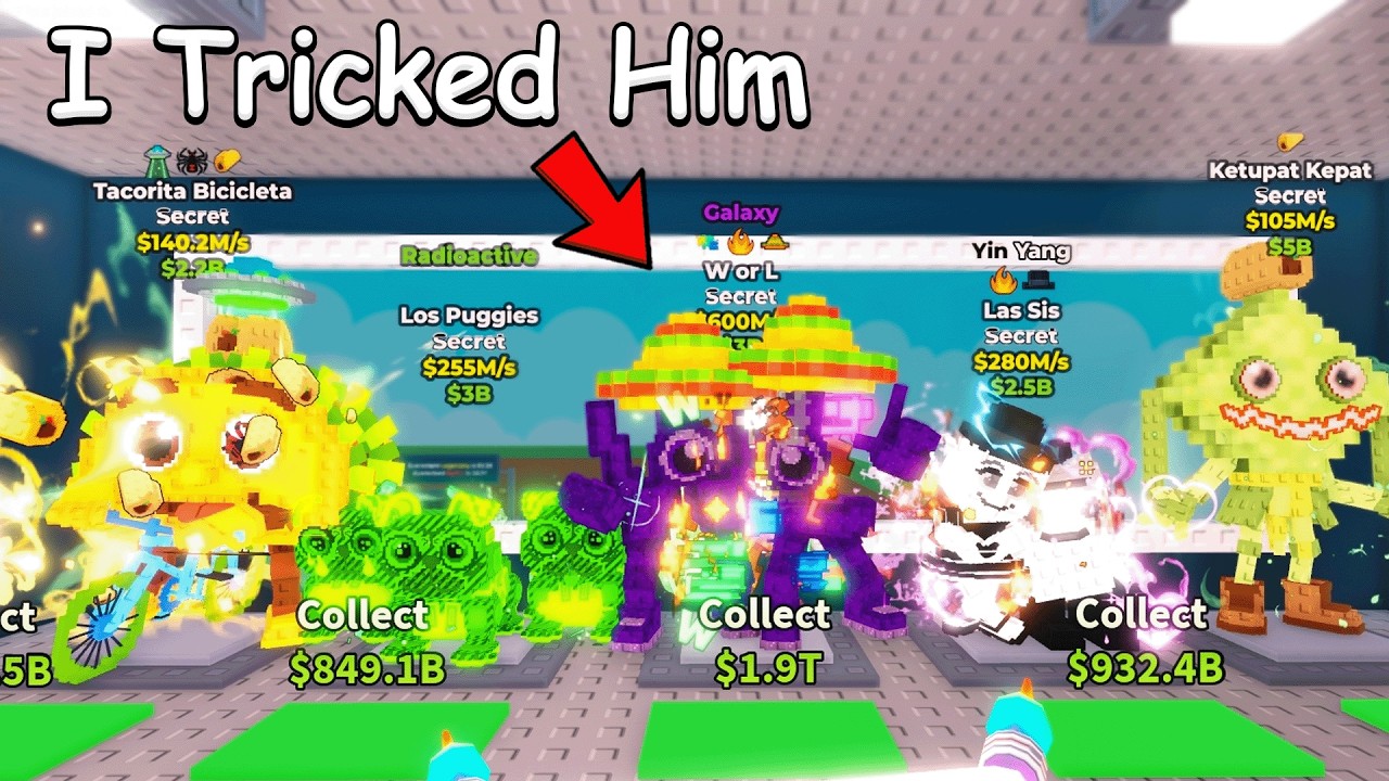I Scammed this DUMB SCAMMER for his BEST Brainrots in Roblox