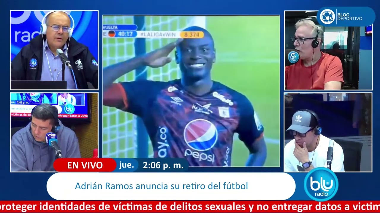 ¡El fin de una época! Adrián Ramos anuncia su retiro del América ad portas de la final de Copa