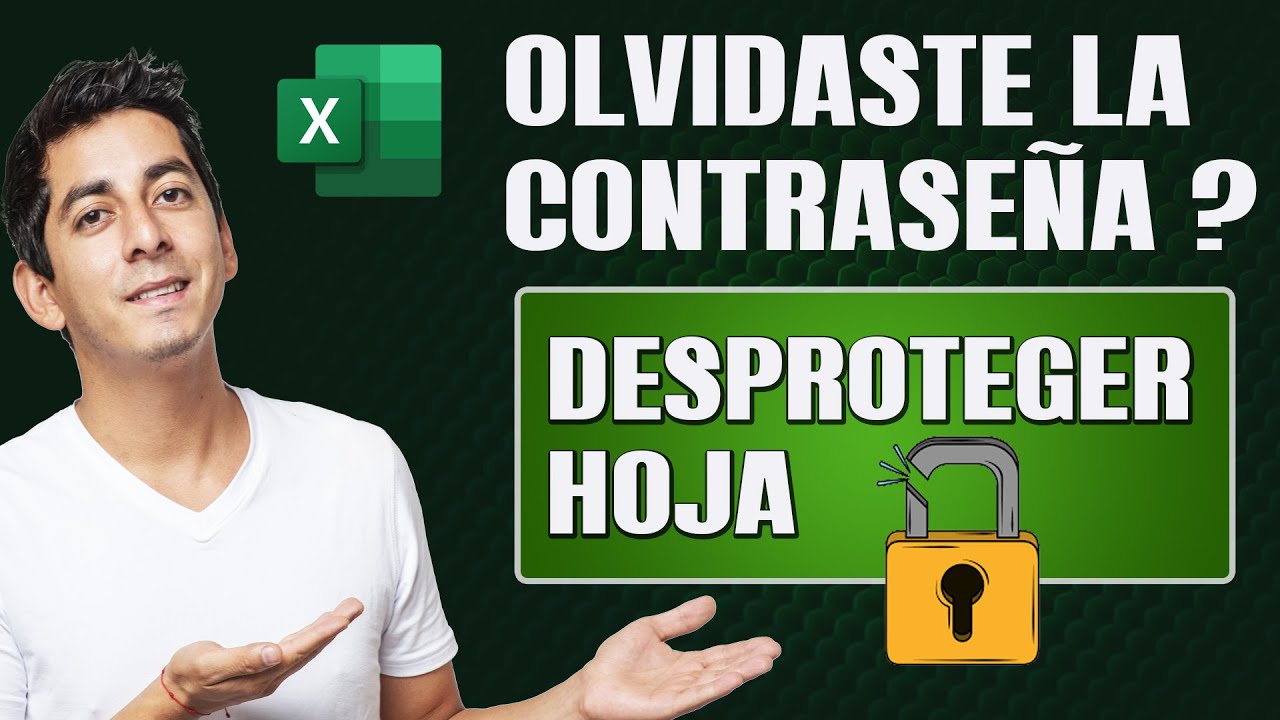 C&oacute;mo desbloquear una hoja de Excel sin saber la contrase&ntilde;a 🔓