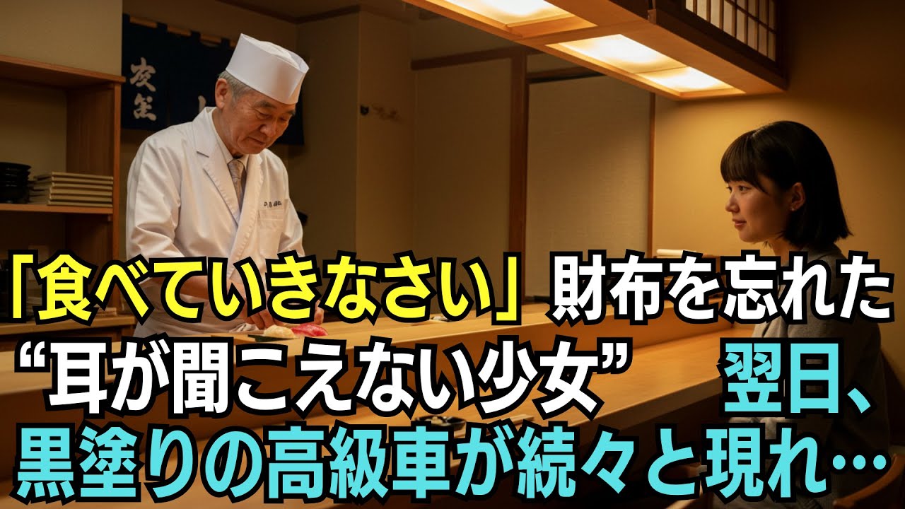 借金1000万で差し押さえ寸前の寿司屋店主──財布を忘れた“耳が聞こえない少女”に寿司を無料で振る舞った結果