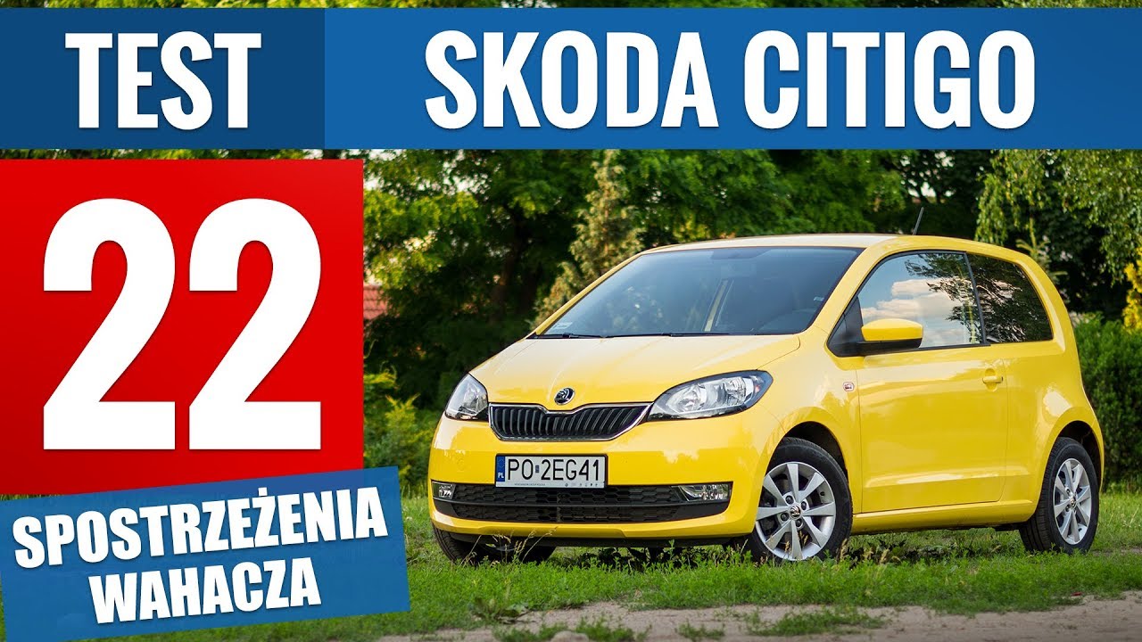 Skoda Citigo 1.0 MPI 60 KM Style (2018) - TEST PL
