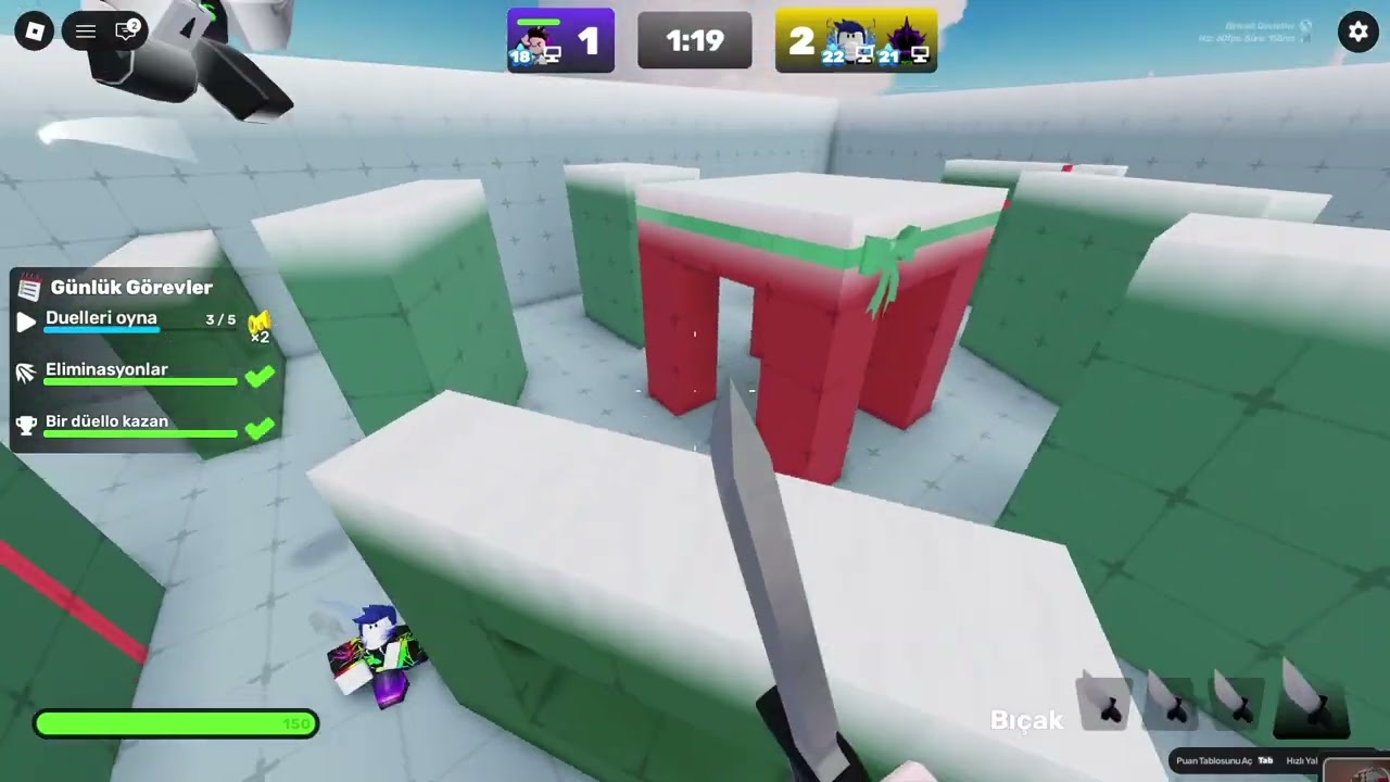Rivals'ta 1v1-1v2 Belirli Silah Turnuvası - Roblox Rivals