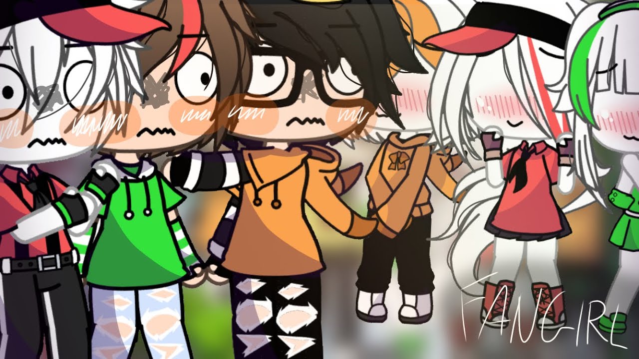 Baddi, Nico e Loco se incontrassero le loro fangirl [] Gacha Life [] 🧡💚❤️