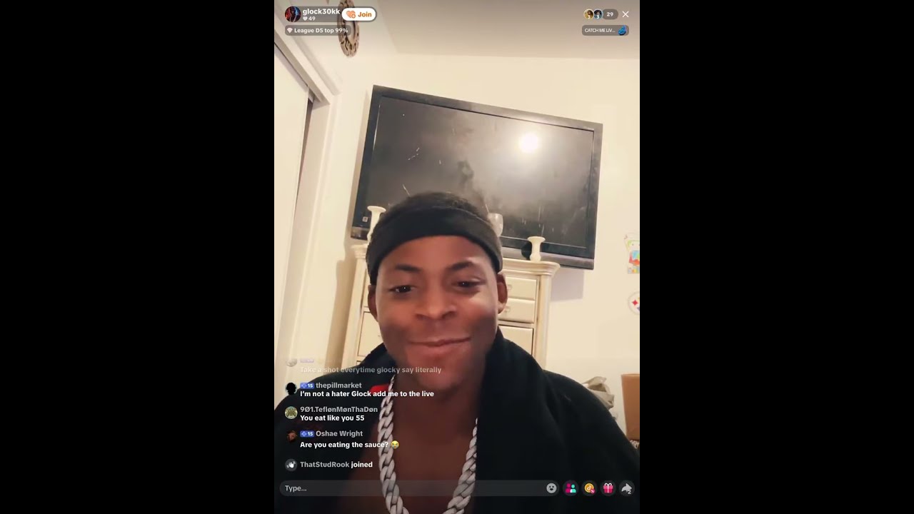 Glock30k Says Him And ER Eat Together Every Night + Apologize To Big Momma Once Again