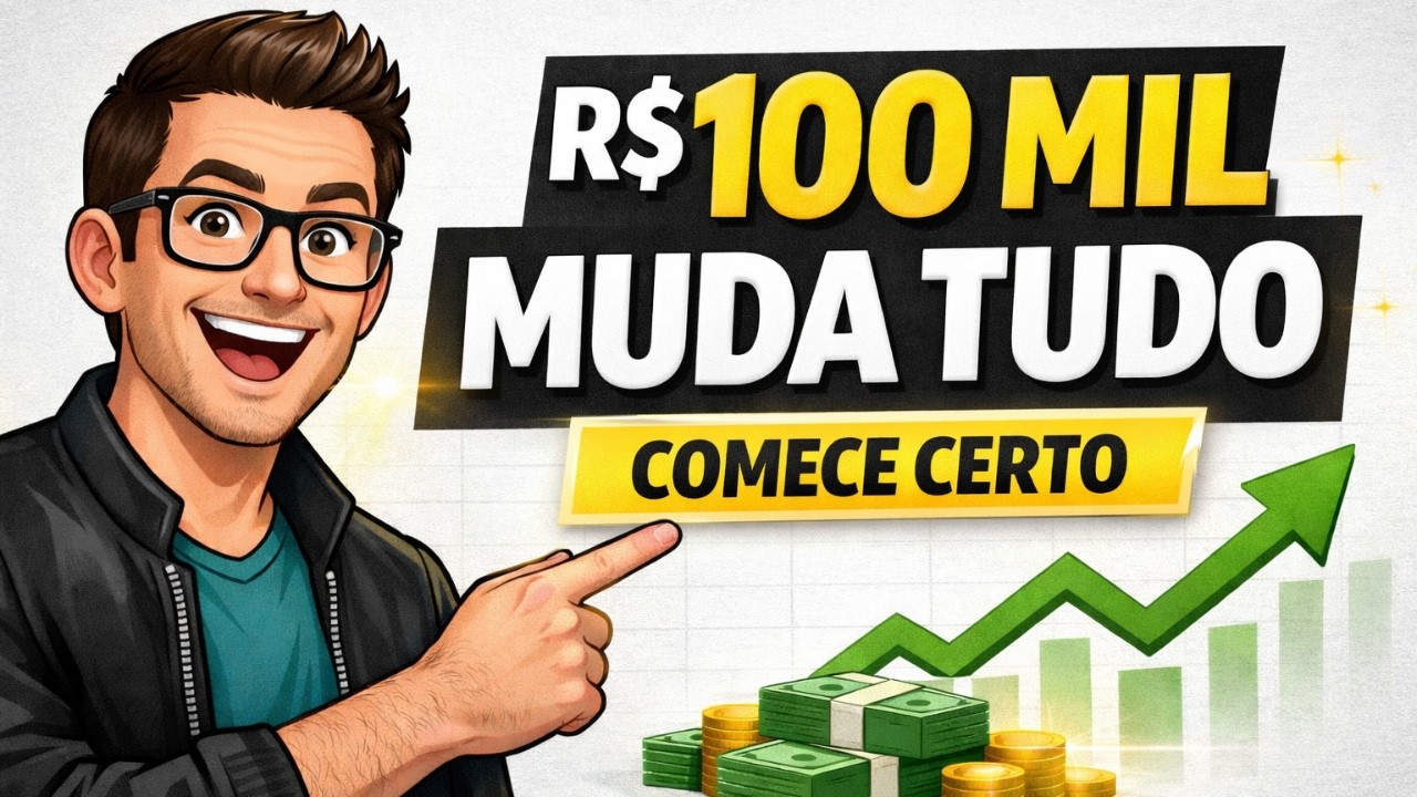 NÃO CHEGOU nos R$ 100 mil ainda? Faça isso IMEDIATAMENTE!
