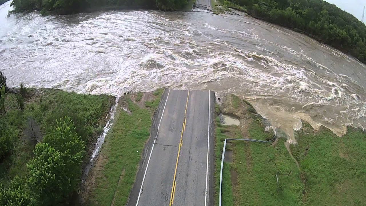 lake texoma spillway overflow part 2 6/21/15