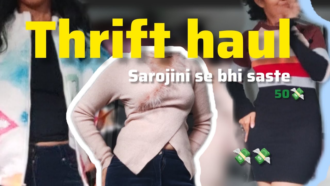 Thrift haul 🧥👚//sarojni se saste kapde🤌🏻