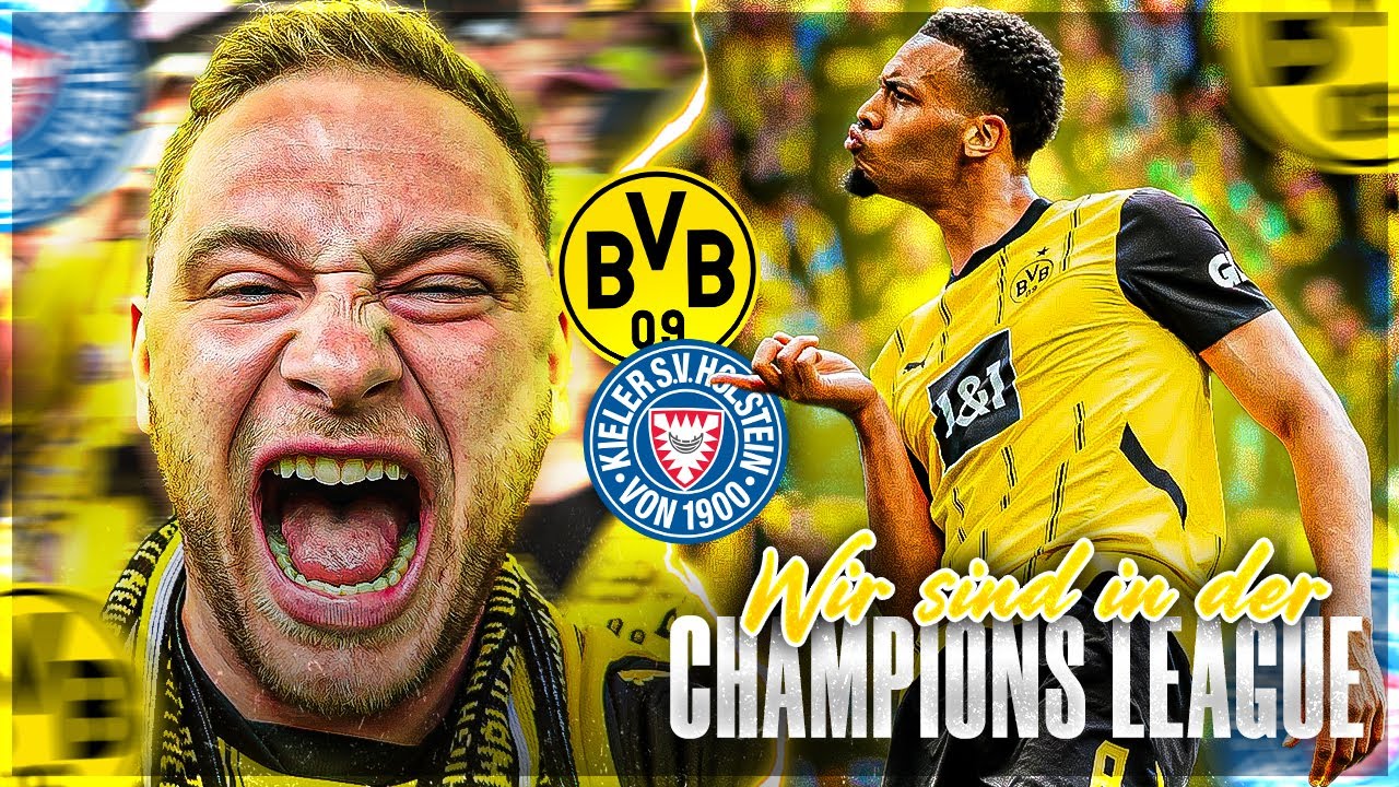 💛🖤  WIR SIND WIEDEER DAAA!!!!! 💛🖤 CHAMPIONS LEAGUE 👑💛🖤 | BVB vs KSV Stadion Vlog