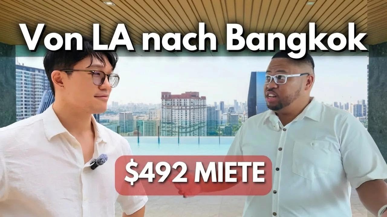 Von LA nach Bangkok: Jetzt lebt er für nur 492 $ im Monat und arbeitet remote