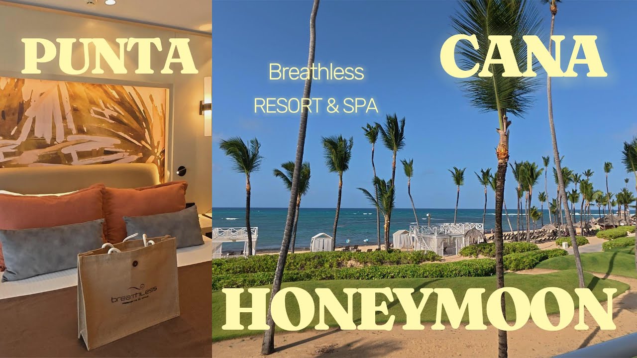 All inclusive Honeymoon resort DAY 1!!! HONEYMOON !!! Breathless Resort and Spa