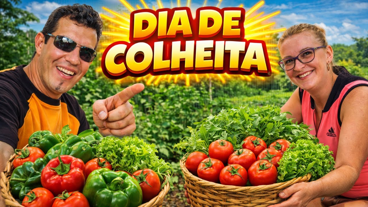 DIA DE COLHEITA É MAIS PERTO DO QUE PARECE