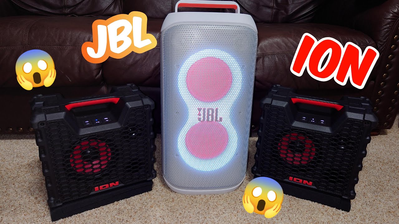 ION Tailgater Tough x2 (TWS) vs One JBL Partybox Club 120 (White ☃️ Edition) This Didn't Go Well 😩