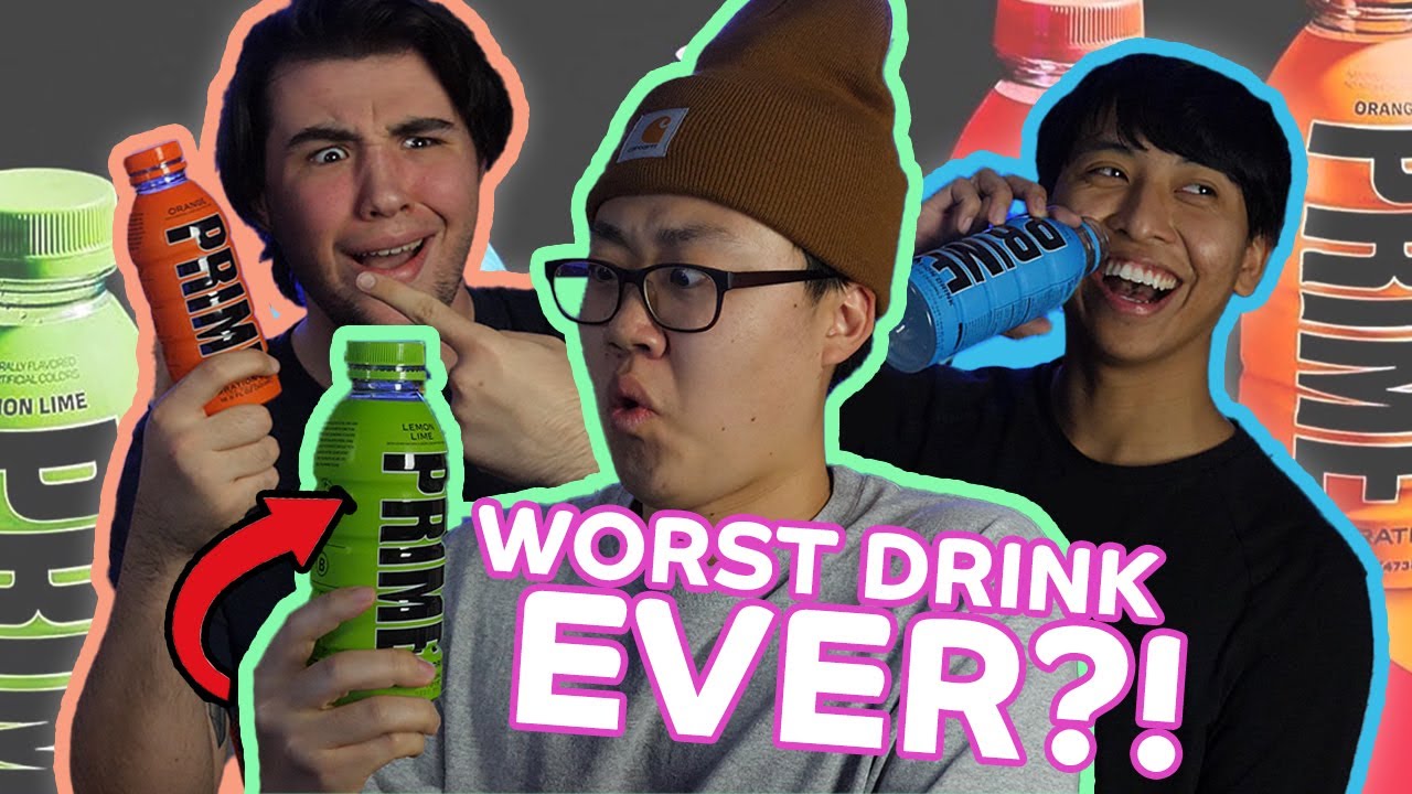 PRIME HYDRATION is TRASH?! | Prime Taste Test