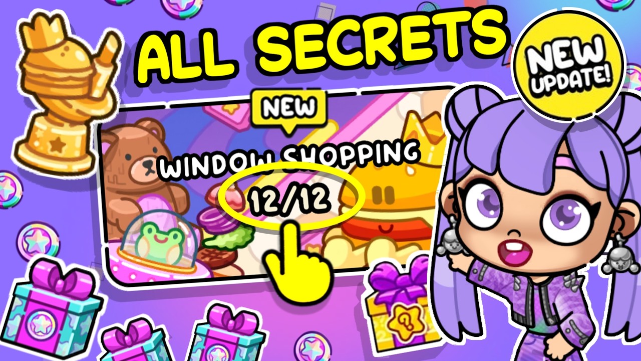 ALL SECRET COINS AND SECRETS OF THE MALL / AVATAR WORLD / CANDY LOVE