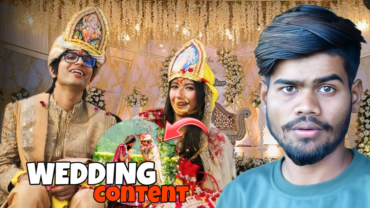 Sourav Joshi wedding content 