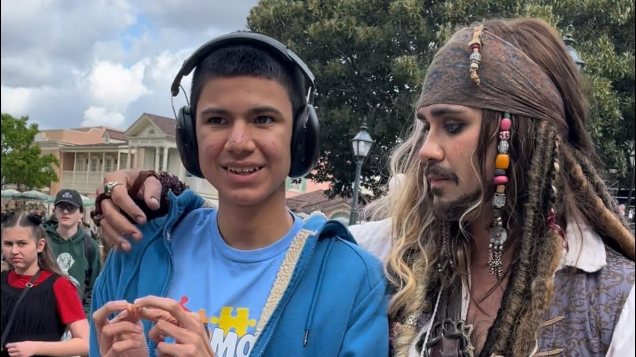 The fourth time Thomas met Captain Jack Sparrow