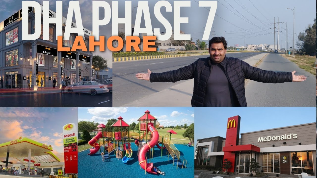 DHA Phase 7 Lahore | Full Tour | Full Tour of DHA Phase 7 Lahore | DHA Phase 7 Lahore Visit | #dha