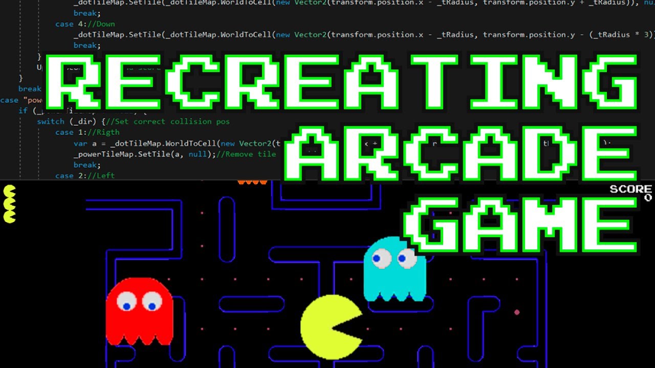 BUILDING A PACMAN FROM SCRATCH