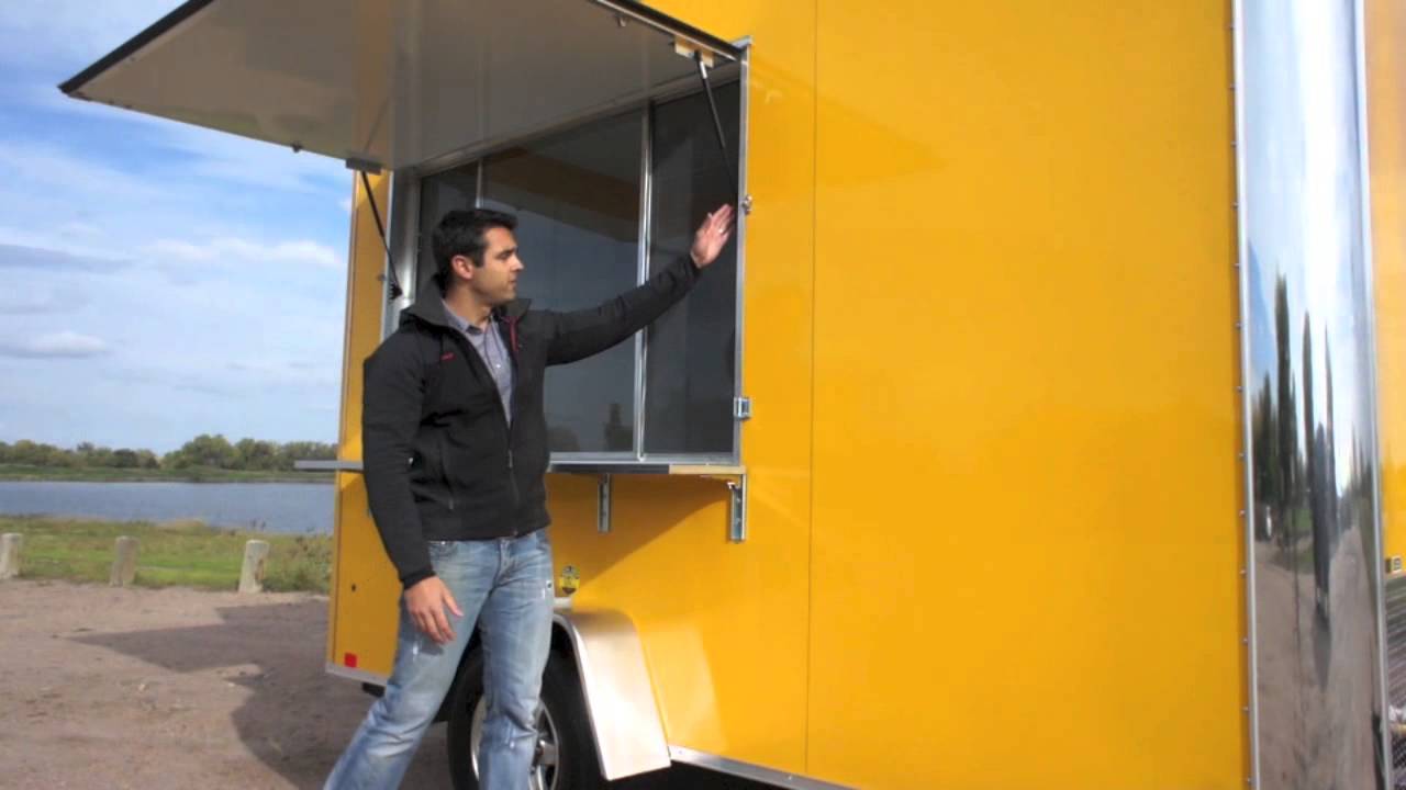7 X 12 Single Axle Concession