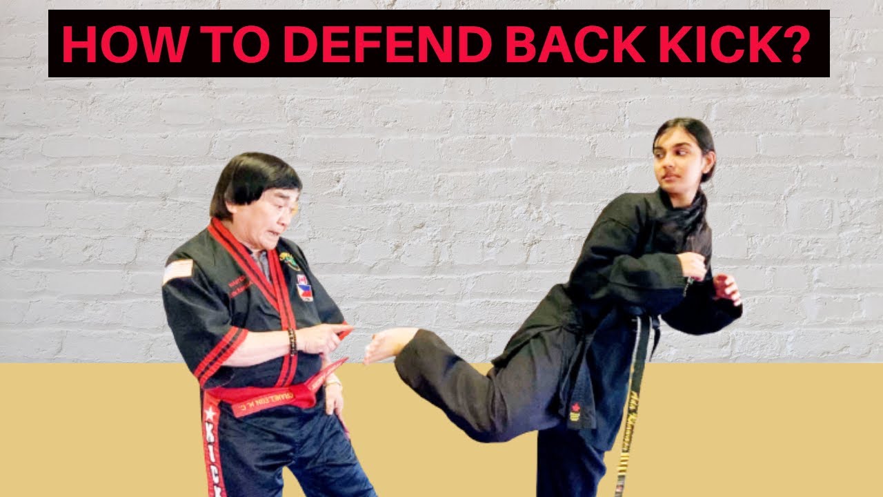 How To Defend Back Kick?