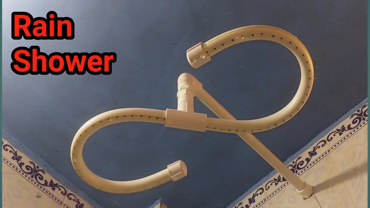 How to Make Rain Shower with PVC pipes