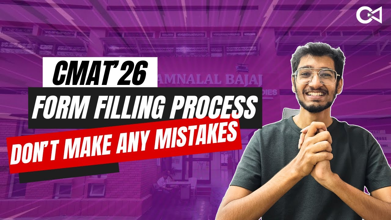CMAT 2026 Form Filling Process | Step by Step Process | Make no Mistakes
