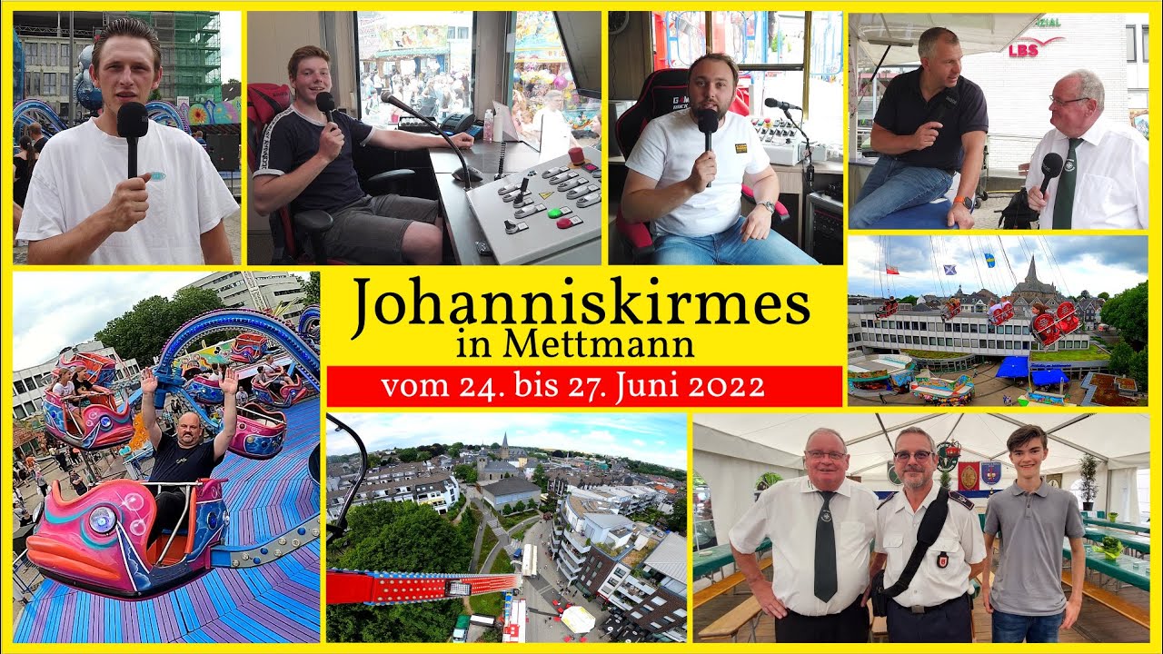 DOKU - Johanniskirmes 2022 und Schützenfest in Mettmann - 24.06. bis Montag, den 28.06.2022